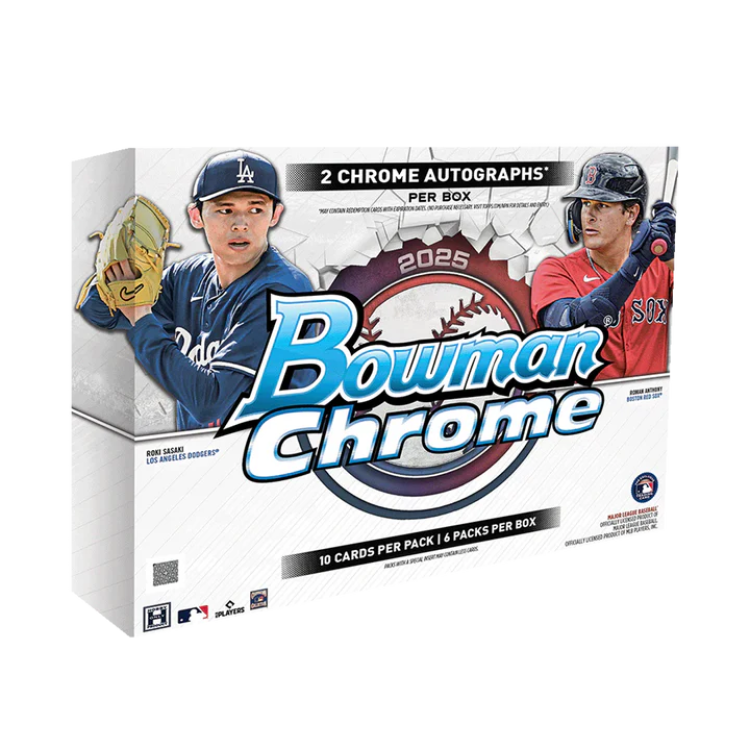 2025 Bowman Chrome Baseball Box