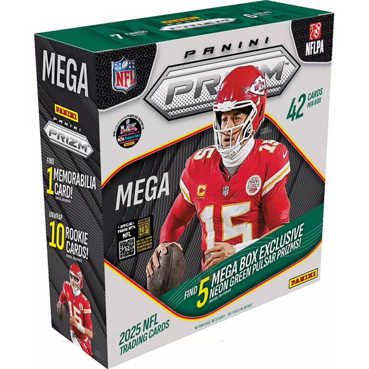 2025 Panini Prizm Football Mega Box 2025 Panini Prizm Football Mega Box