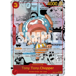 Tony Tony.Chopper (Alternate Art) (Manga) - Extra Booster: Memorial Collection (EB-01) Tony Tony.Chopper (Alternate Art) (Manga) - Extra Booster: Memorial Collection (EB-01)