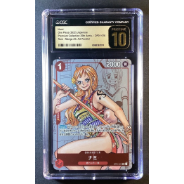 CGC PRISTINE 10 - 2022 JPN NAMI PREMIUM COLLECTION 25TH EDITION OP01-016