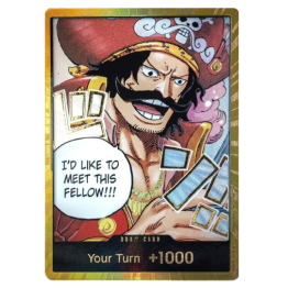 DON!! Card (Gol.D.Roger) (Gold) - Carrying On His Will (OP13)