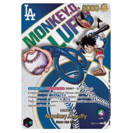 (Sealed) Monkey.D.Luffy (010) (Dodgers x ONE PIECE) - One Piece Promotion Cards (OP-PR)