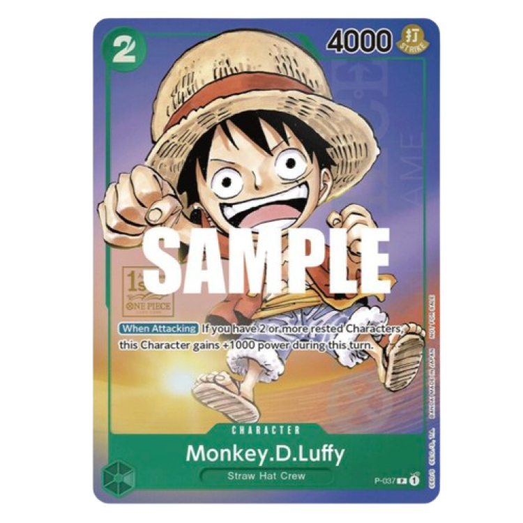 Monkey.D.Luffy (037) (1st Anniversary Tournament) - One Piece Promotion Cards (OP-PR) Monkey.D.Luffy (037) (1st Anniversary Tournament) - One Piece Promotion Cards (OP-PR)
