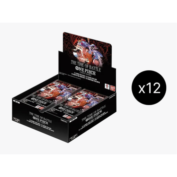 [PRE-ORDER] Case 12x Boxes The Time of Battle Booster Box (OP16)