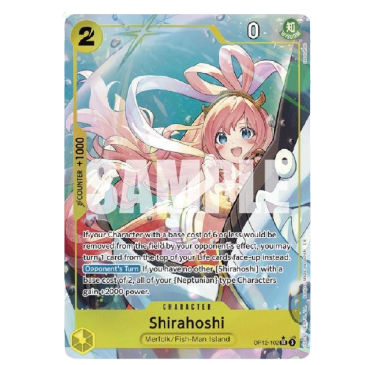 Shirahoshi (Alternate Art) - Legacy of the Master (OP12)