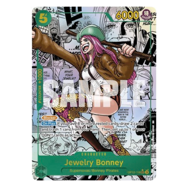Jewelry Bonney (118) (Manga) - Legacy of the Master (OP12) Jewelry Bonney (118) (Manga) - Legacy of the Master (OP12)